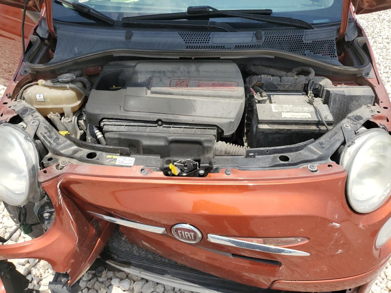 2012 Fiat 500 Pop VIN: 3C3CFFAR7CT383944 Lot: 57566394