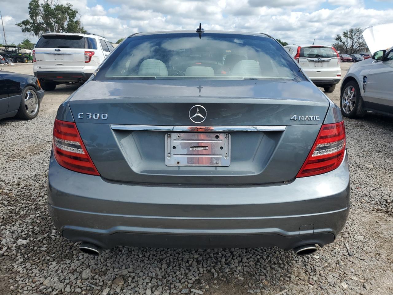 2012 Mercedes-Benz C 300 4Matic VIN: WDDGF8BB7CR207646 Lot: 58623594
