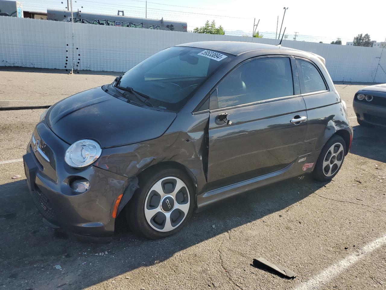 2017 Fiat 500 Electric VIN: 3C3CFFGE7HT647918 Lot: 59533894