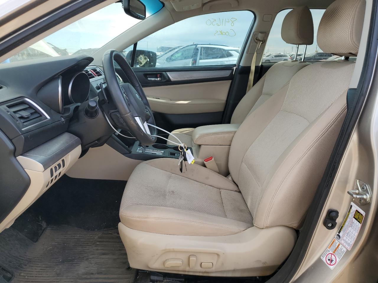 2015 Subaru Outback 2.5I Premium VIN: 4S4BSBCC5F3230298 Lot: 61286584