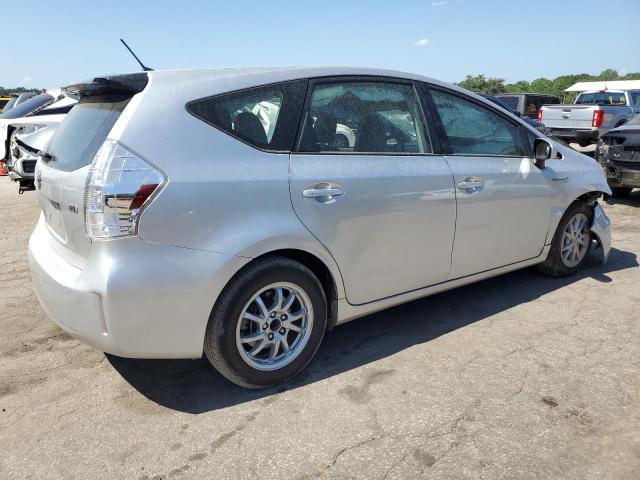 Кросовери TOYOTA PRIUS 2012 Сріблястий