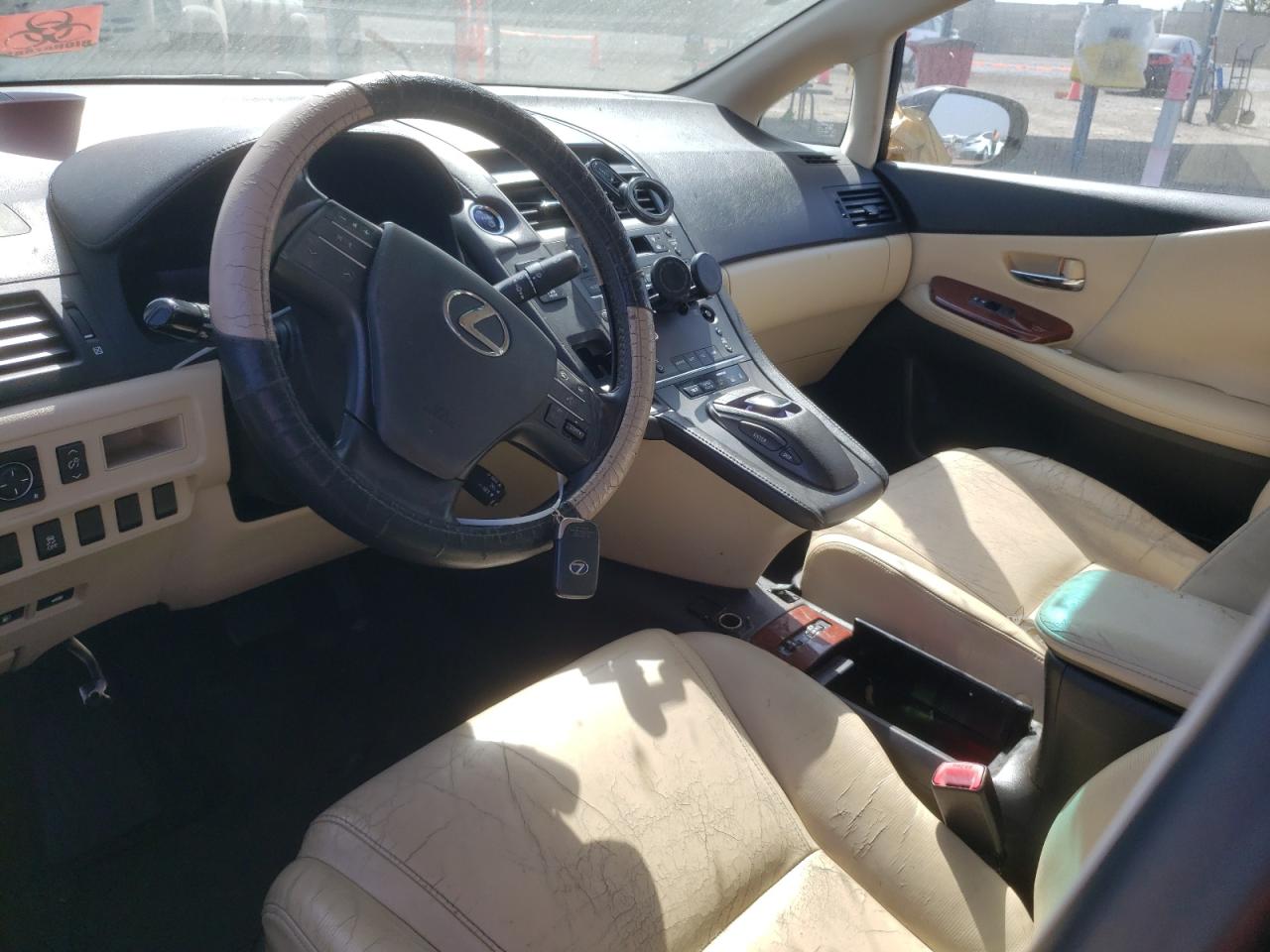 2010 Lexus Hs 250H VIN: JTHBB1BA8A2013601 Lot: 59679434