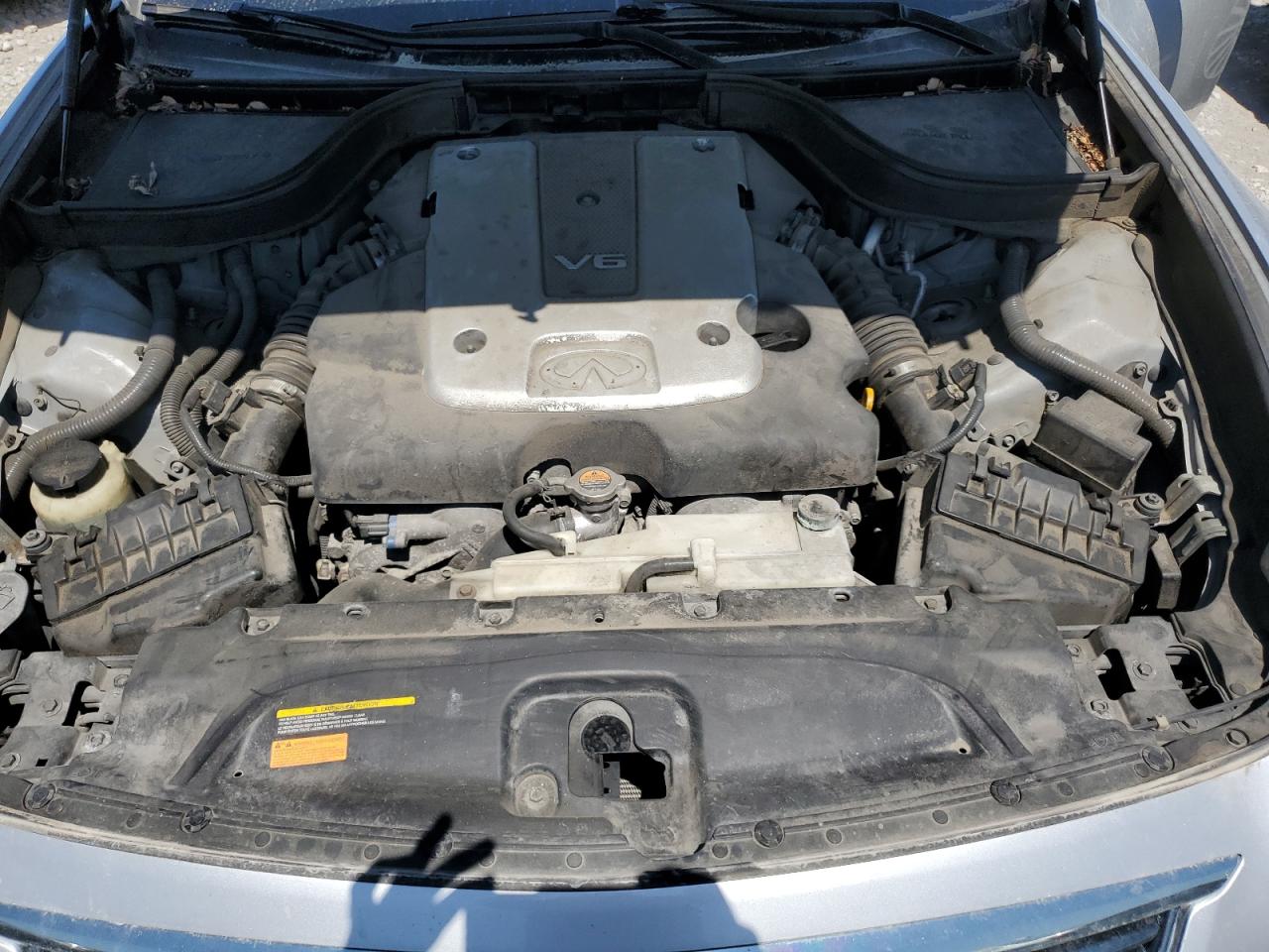 2012 Infiniti G25 VIN: JN1DV6AR5CM731249 Lot: 57976494