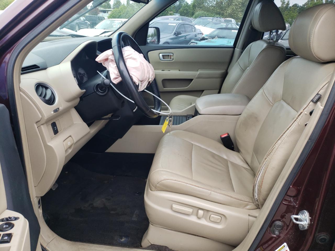 2009 Honda Pilot Exl VIN: 5FNYF38589B019204 Lot: 57355984