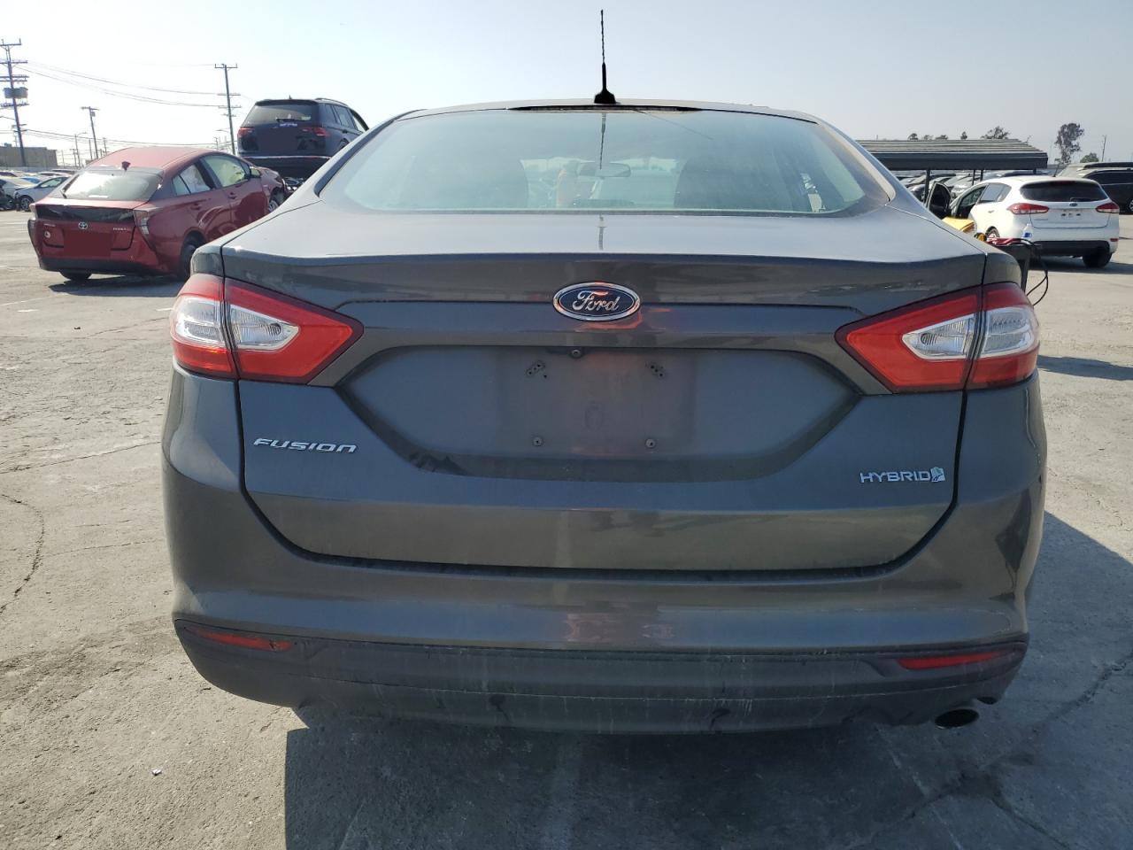 3FA6P0UU3GR384858 2016 Ford Fusion S Hybrid