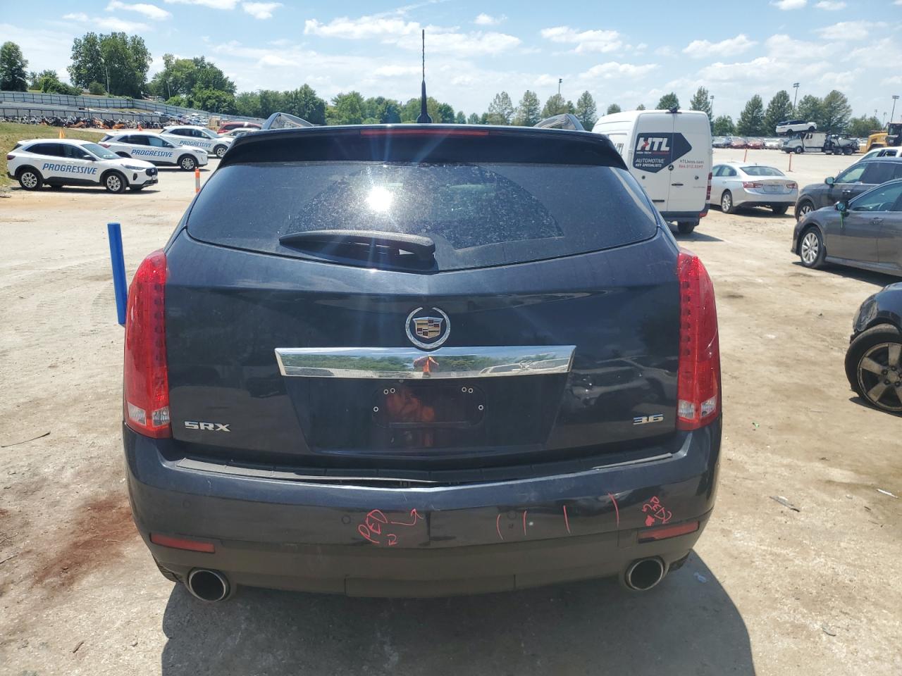 2014 Cadillac Srx Luxury Collection VIN: 3GYFNBE30ES599521 Lot: 59940584