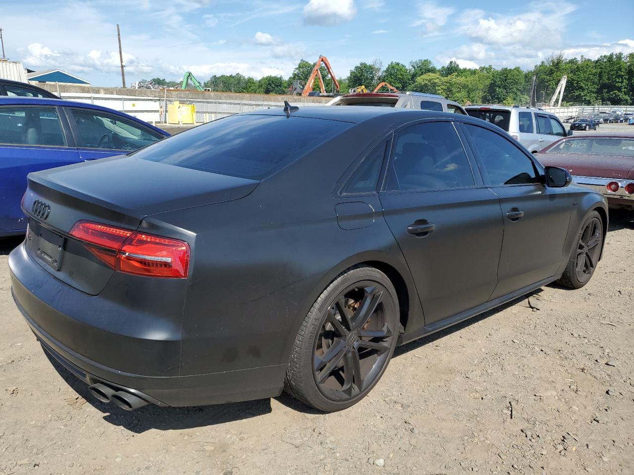 2015 Audi S8 Quattro VIN: WAUK2AFD3FN015524 Lot: 58506754