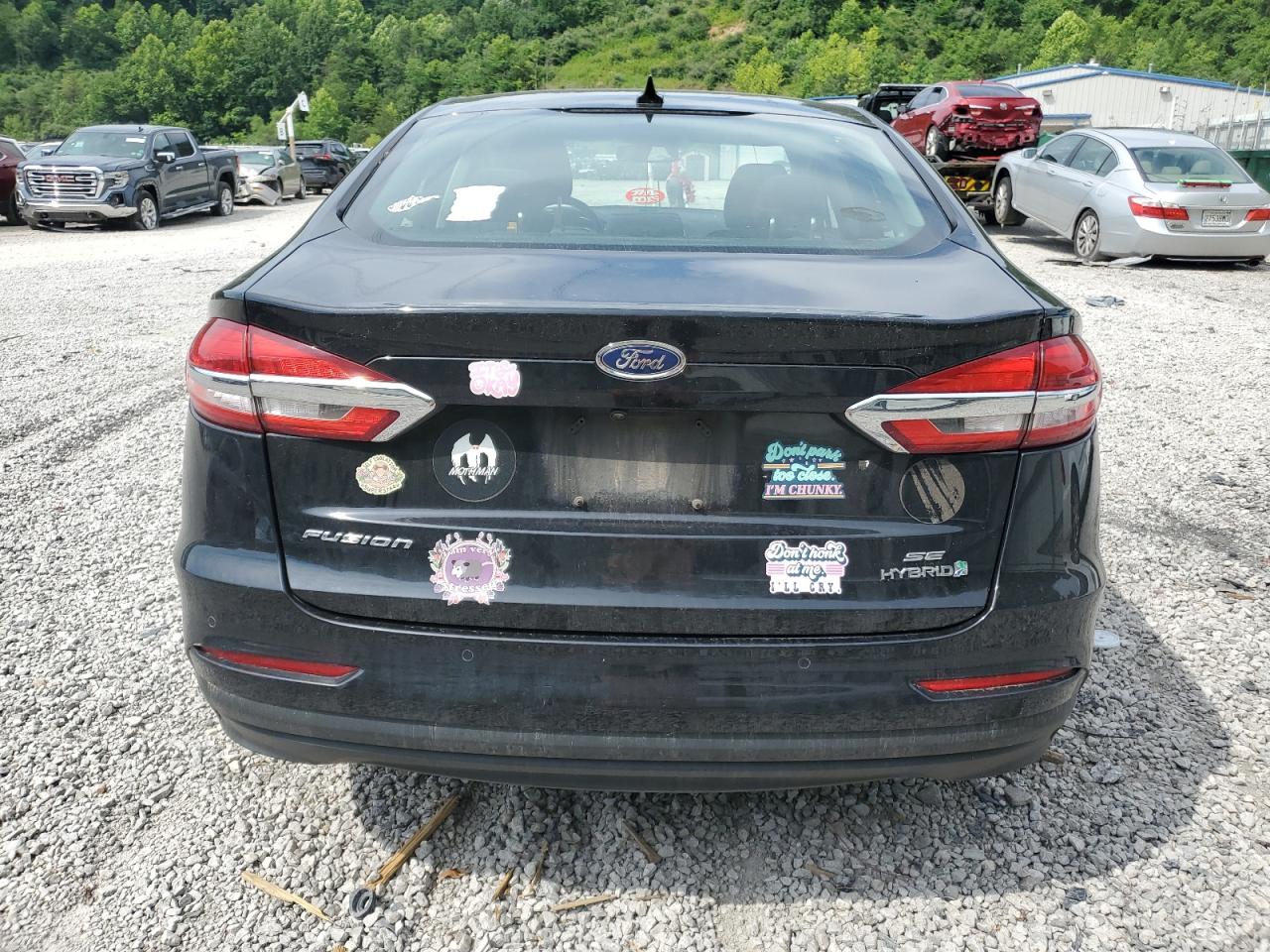 2019 Ford Fusion Se VIN: 3FA6P0LU4KR116637 Lot: 58947034