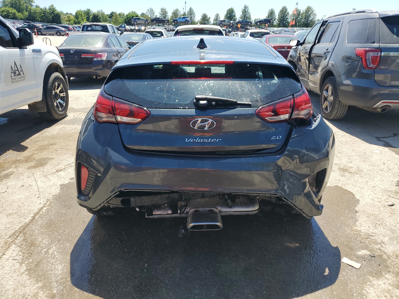 2019 Hyundai Veloster Base vin: KMHTG6AF6KU015625