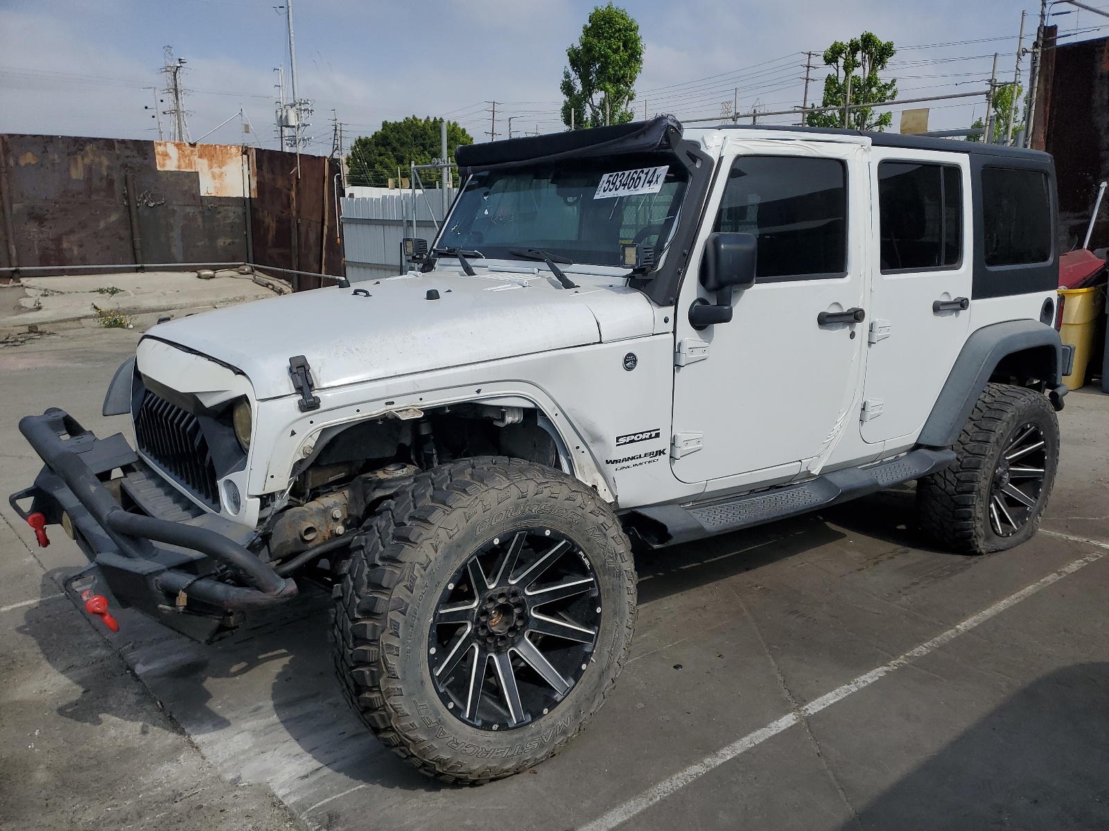 2018 Jeep Wrangler Unlimited Sport vin: 1C4BJWDG3JL838894