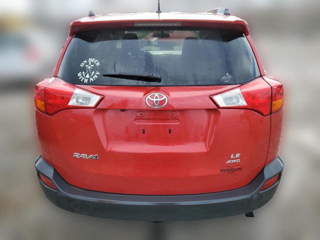  TOYOTA RAV4 2015 Червоний