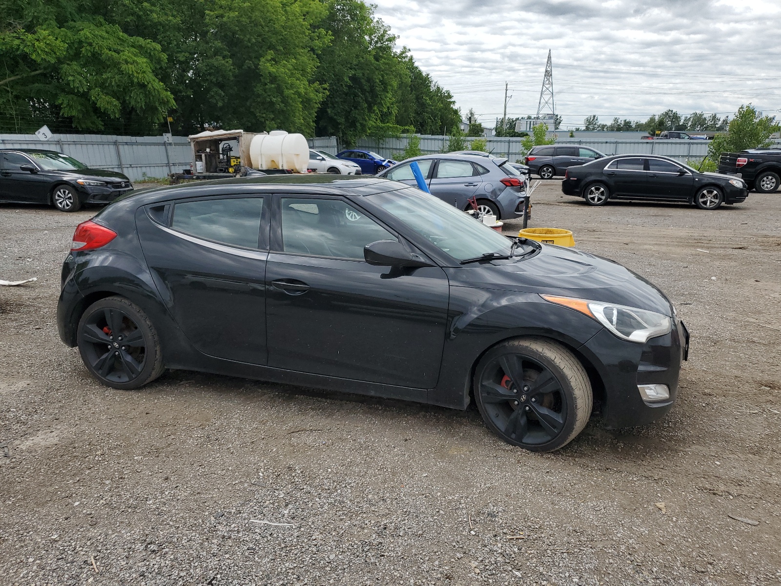 2012 Hyundai Veloster vin: KMHTC6AD3CU037545