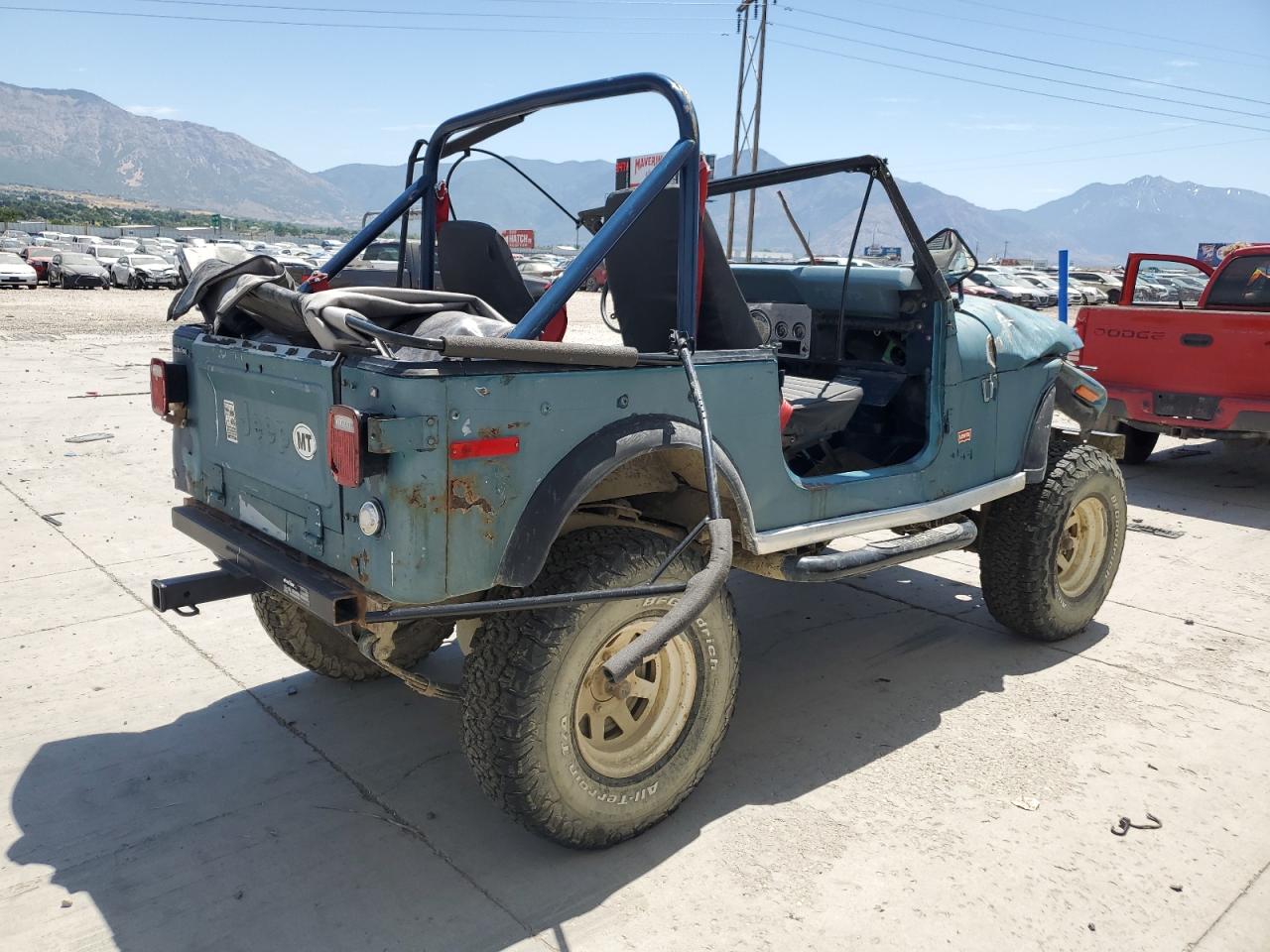 1976 Jeep Cj7 4Wd VIN: J6A93EA055910 Lot: 59533184