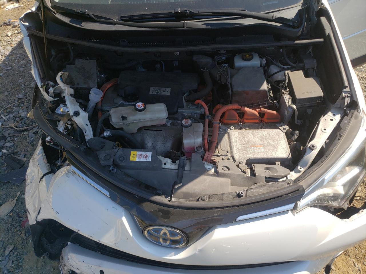 2017 Toyota Rav4 Hv Limited VIN: JTMDJREV4HD078888 Lot: 59050464