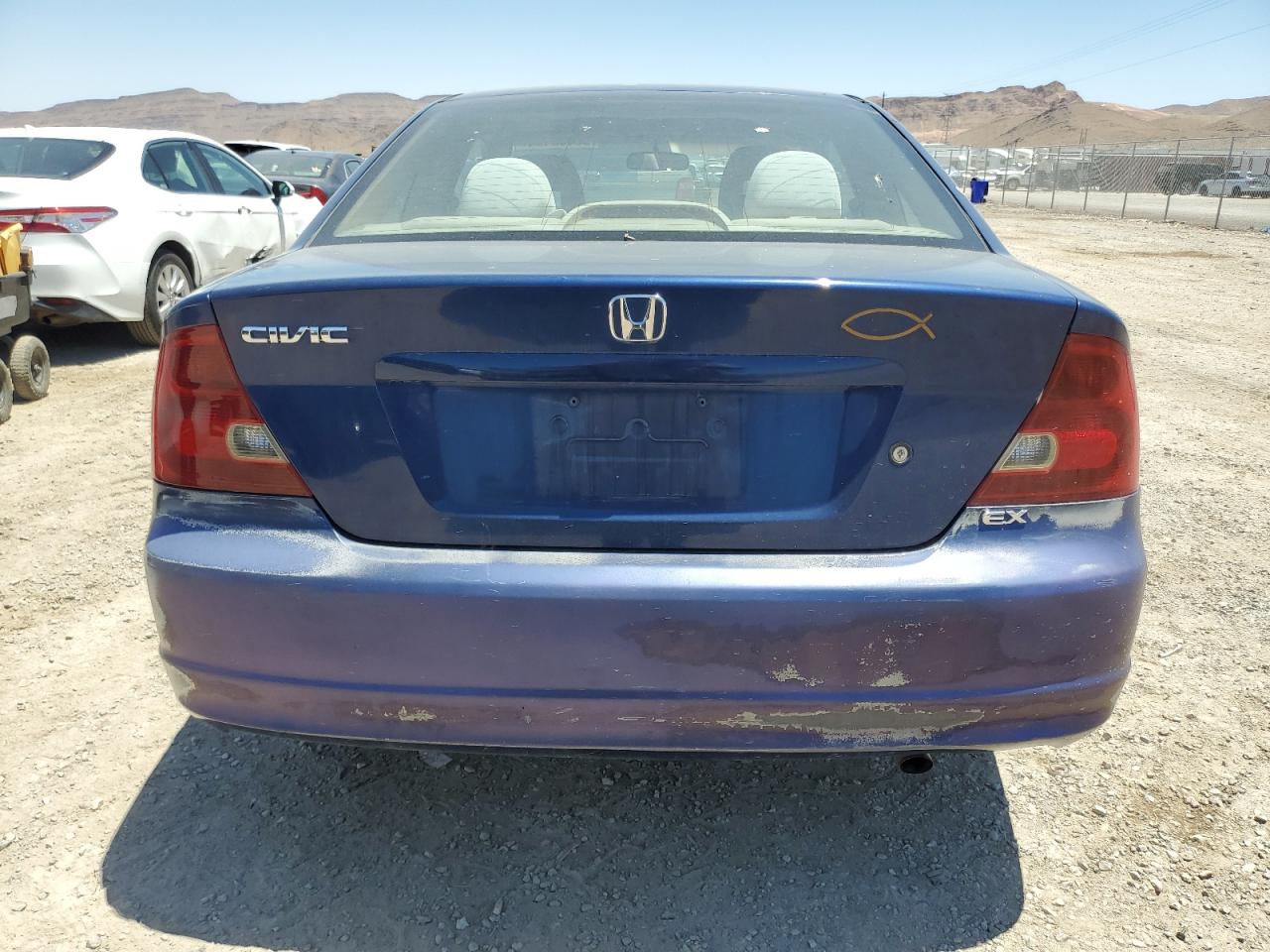 2003 Honda Civic Ex VIN: 1HGEM22993L057707 Lot: 58583464