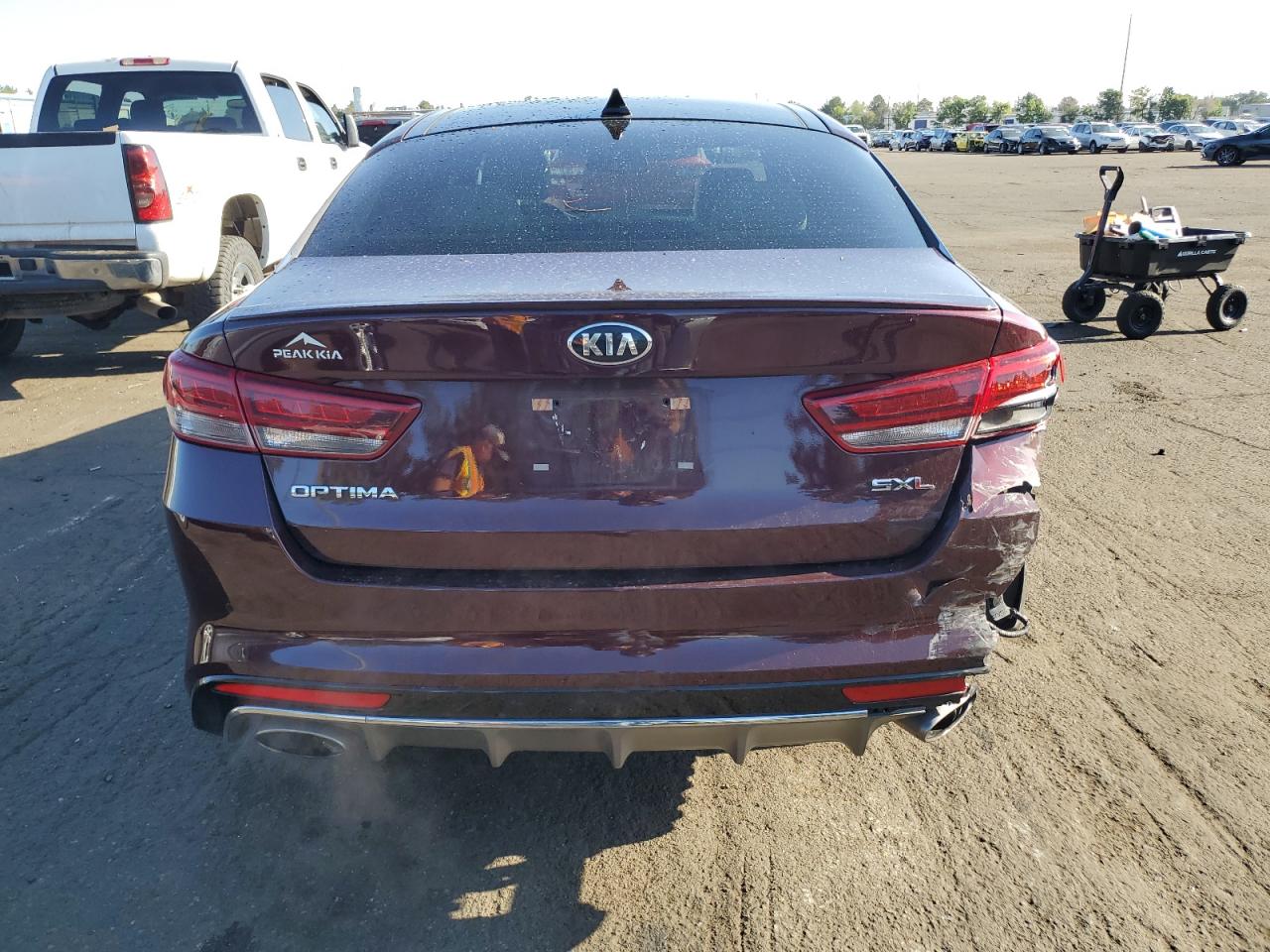 2017 Kia Optima Sxl VIN: 5XXGV4L20HG127040 Lot: 57914614