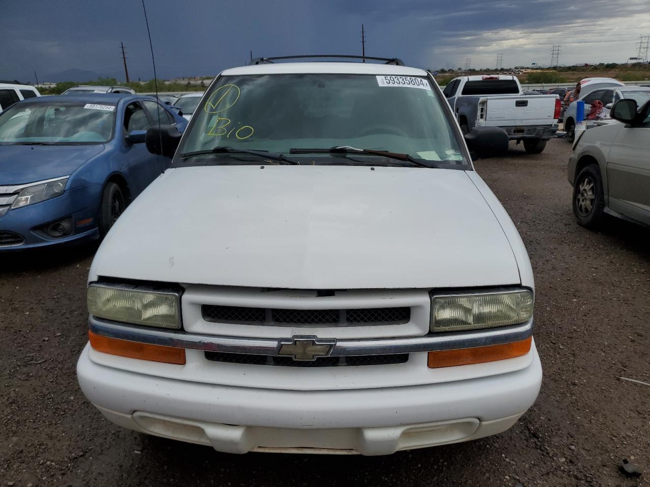 2004 Chevrolet Blazer VIN: 1GNCS13X54K147339 Lot: 59335804