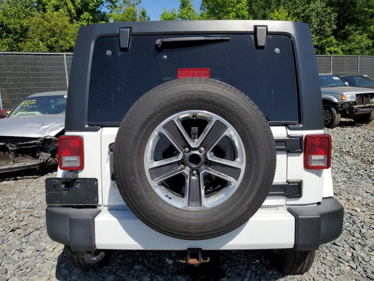 2016 Jeep Wrangler Unlimited Sahara VIN: 1C4BJWEG4GL201441 Lot: 58318904