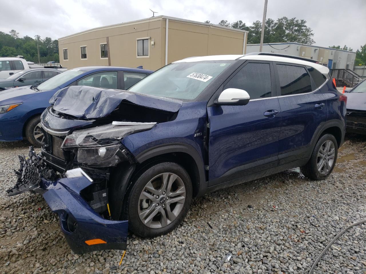 2021 Kia Seltos S VIN: KNDEUCAA8M7181719 Lot: 57630474