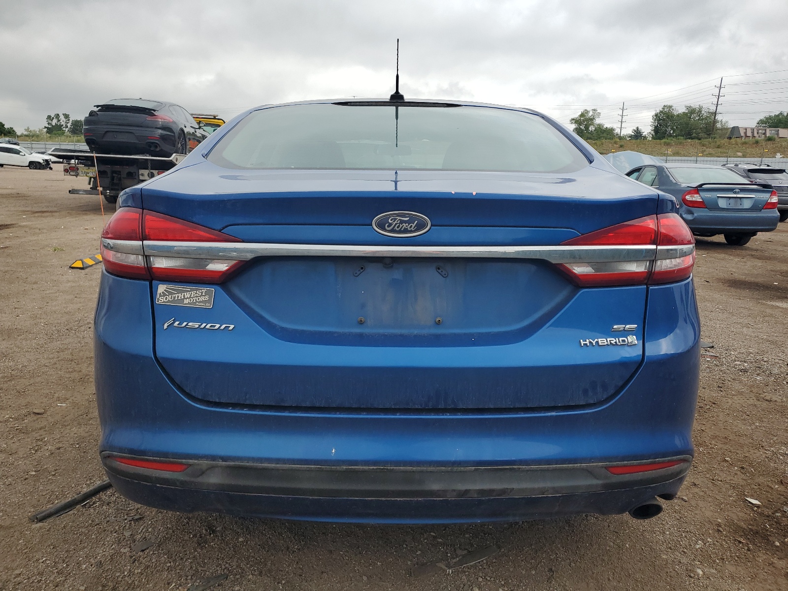 3FA6P0LU7HR386650 2017 Ford Fusion Se Hybrid