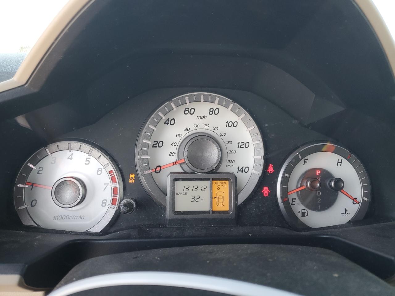 2012 Honda Pilot Ex VIN: 5FNYF4H48CB015853 Lot: 59277204