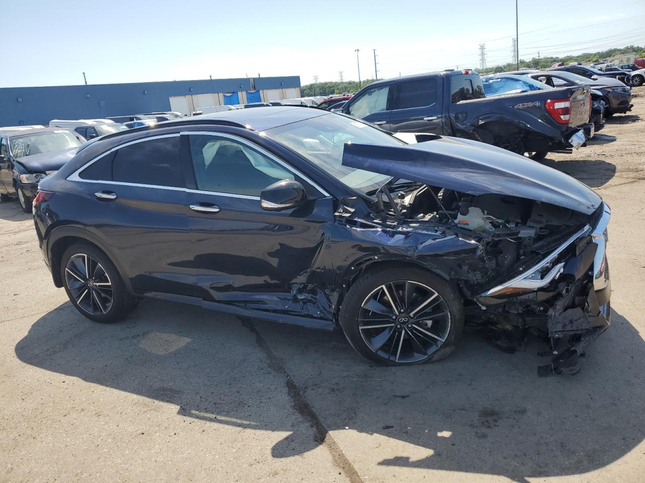 2023 Infiniti Qx55 Essential VIN: 3PCAJ5KR4PF106831 Lot: 58977374