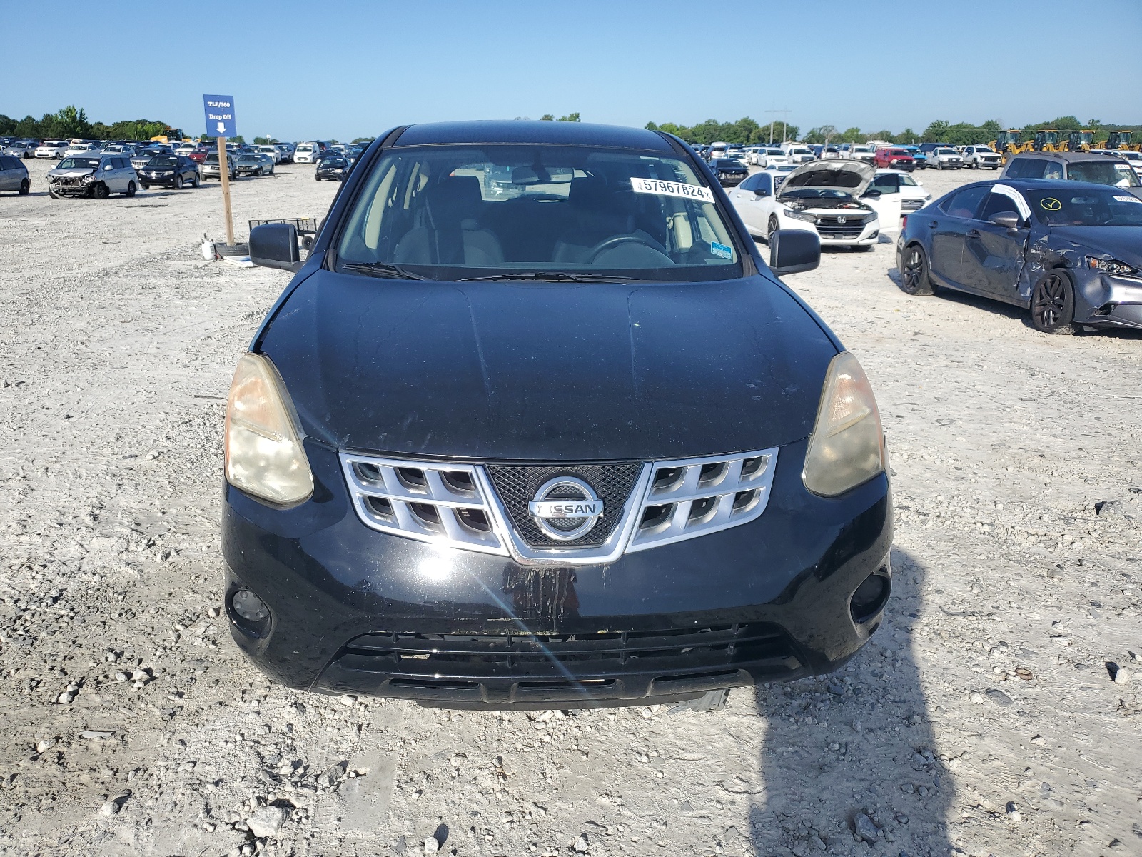 2012 Nissan Rogue S vin: JN8AS5MVXCW385722