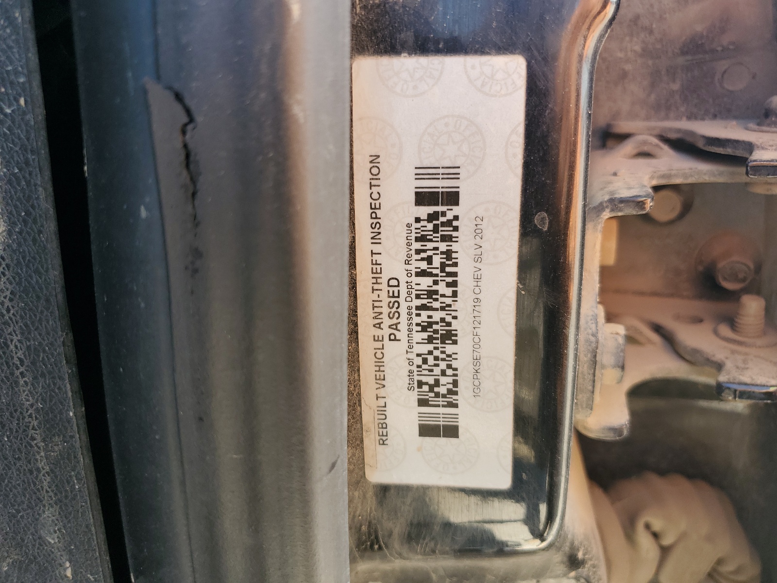 1GCPKSE70CF121719 2012 Chevrolet Silverado K1500 Lt