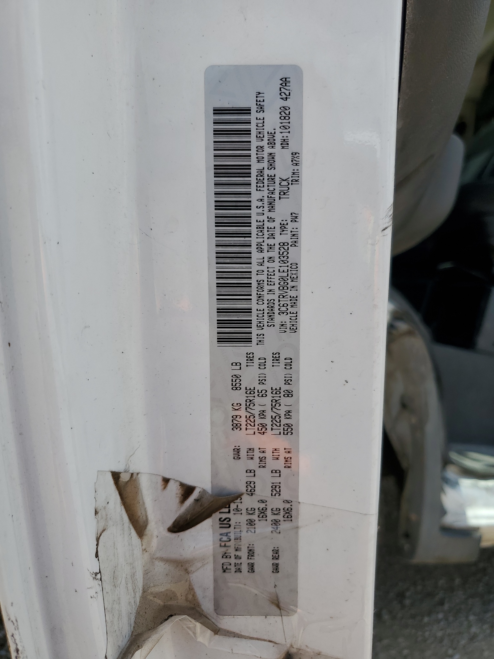 3C6URVHD9EE131087 2014 Ram Promaster 3500 3500 High