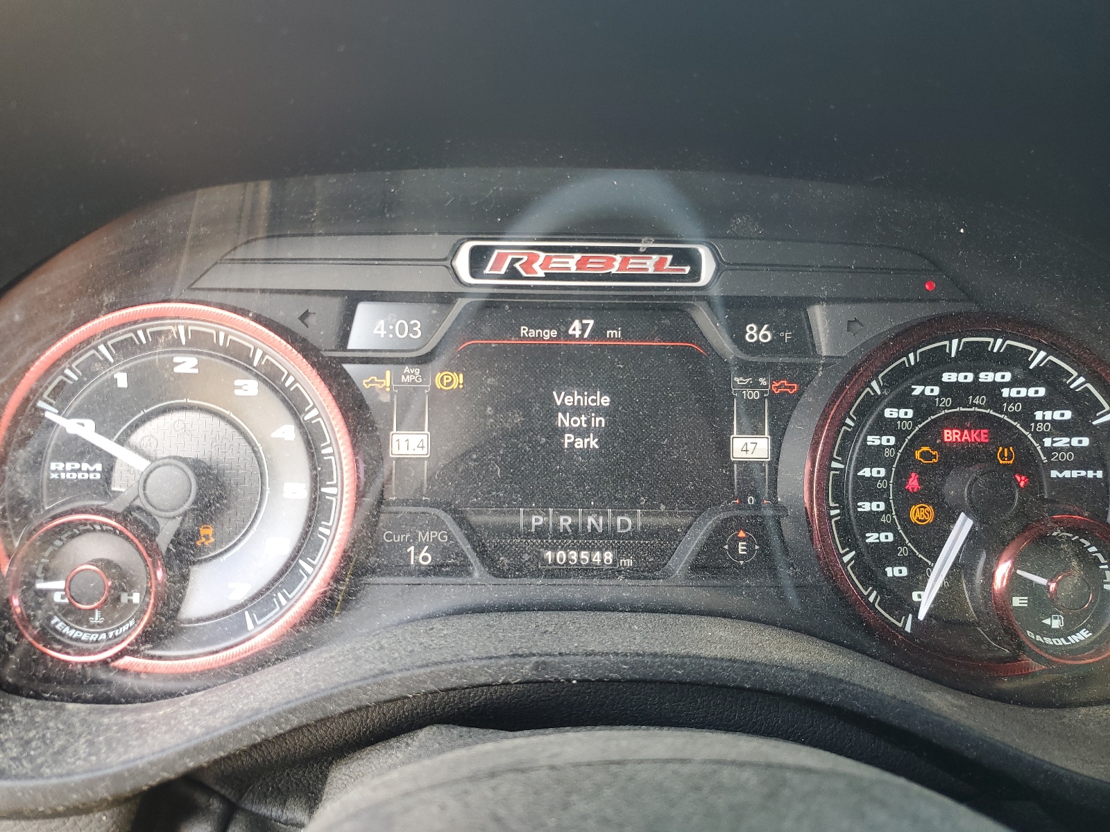 2019 Ram 1500 Rebel vin: 1C6SRFLT5KN857970