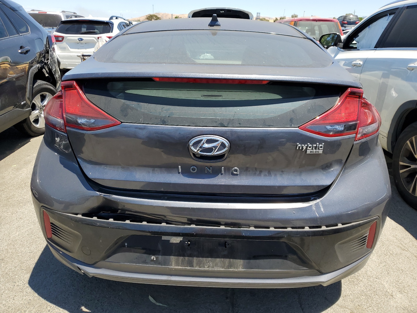 KMHC65LC9HU025350 2017 Hyundai Ioniq Blue