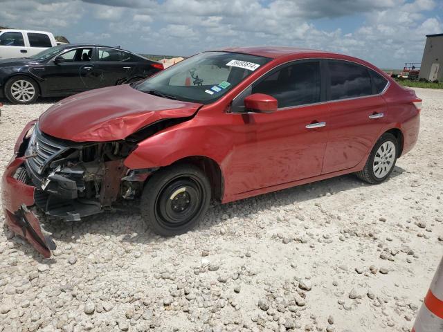 2014 Nissan Sentra S за продажба в Taylor, TX - Front End