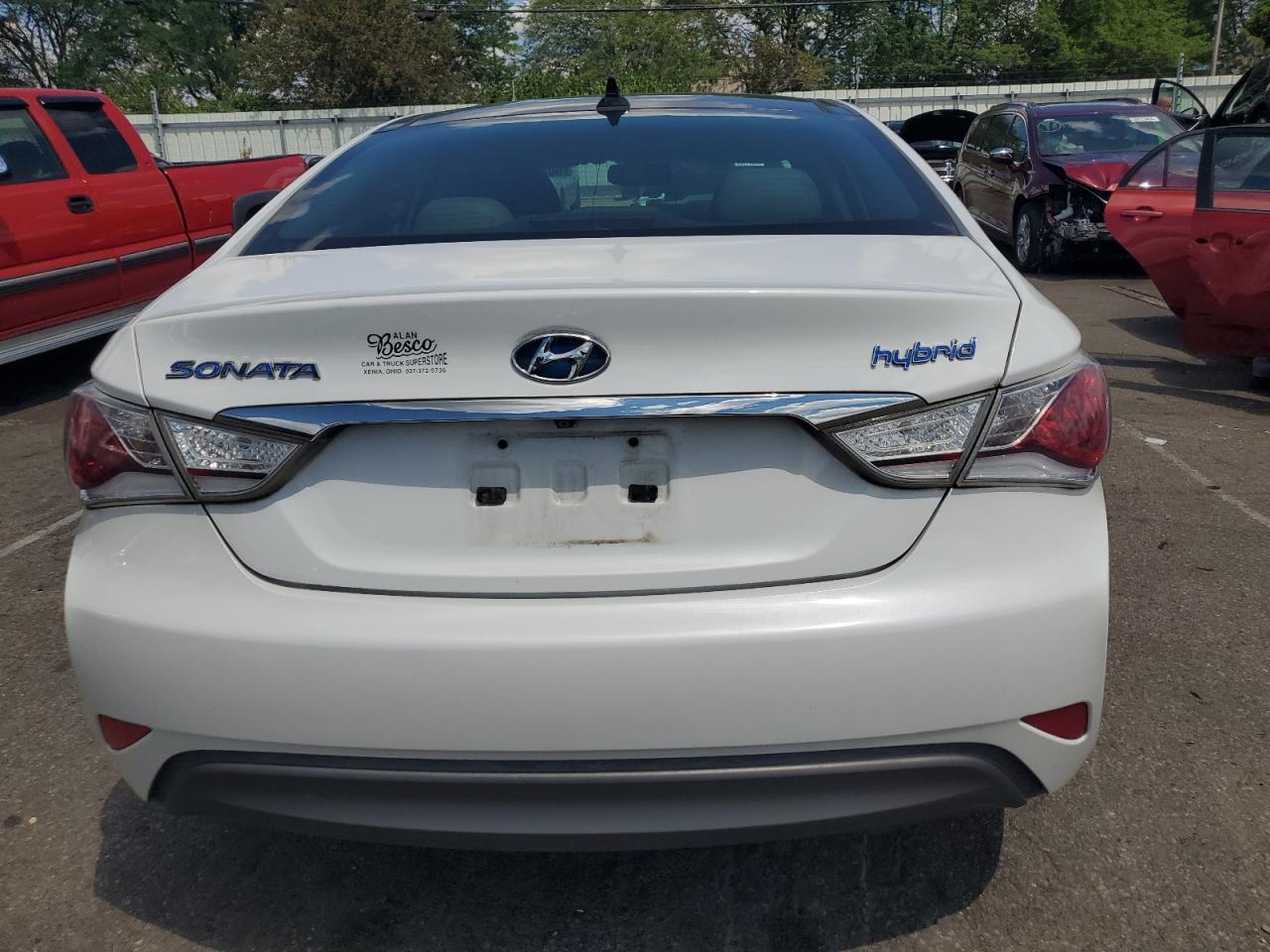 2011 Hyundai Sonata Hybrid VIN: KMHEC4A42BA007398 Lot: 60416574