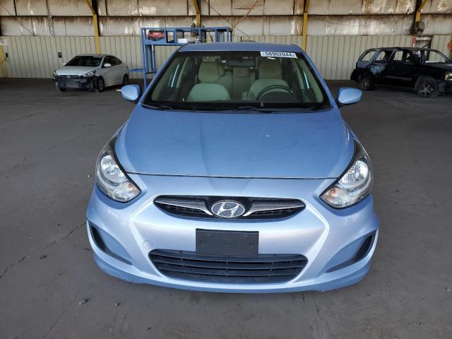  HYUNDAI ACCENT 2012 Бирюзовый