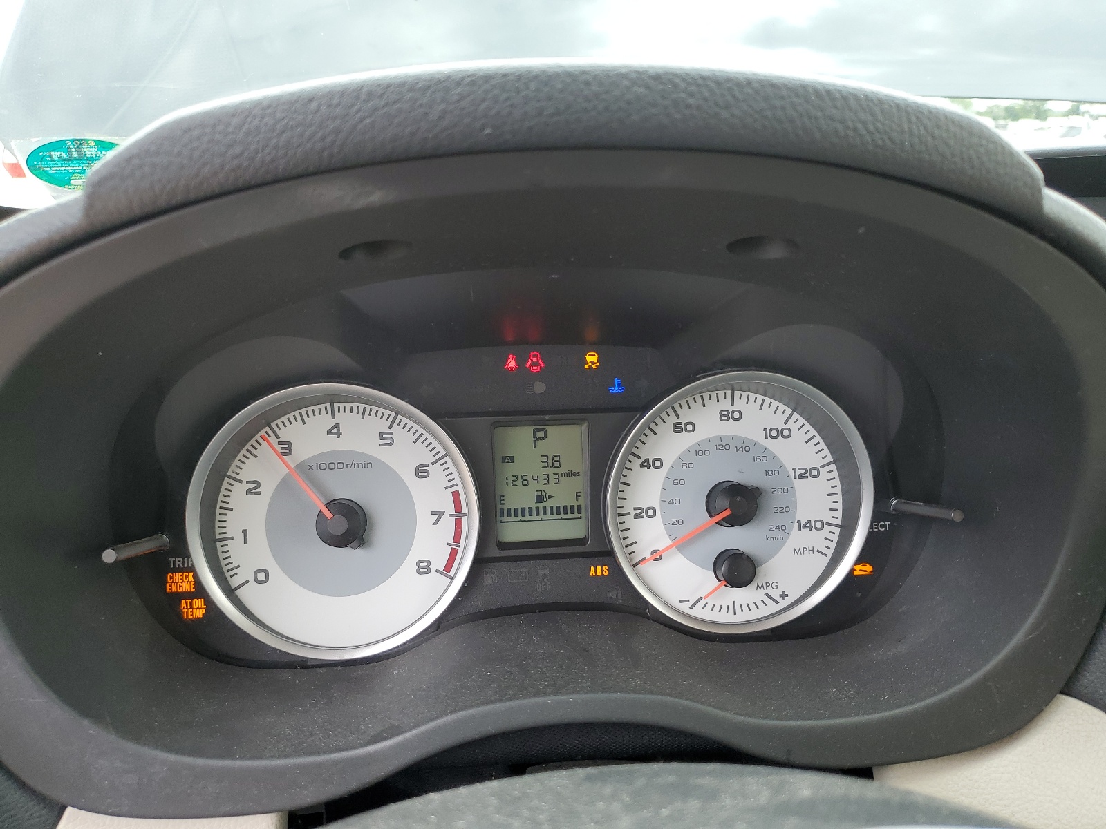 JF1GPAA6XE8283721 2014 Subaru Impreza