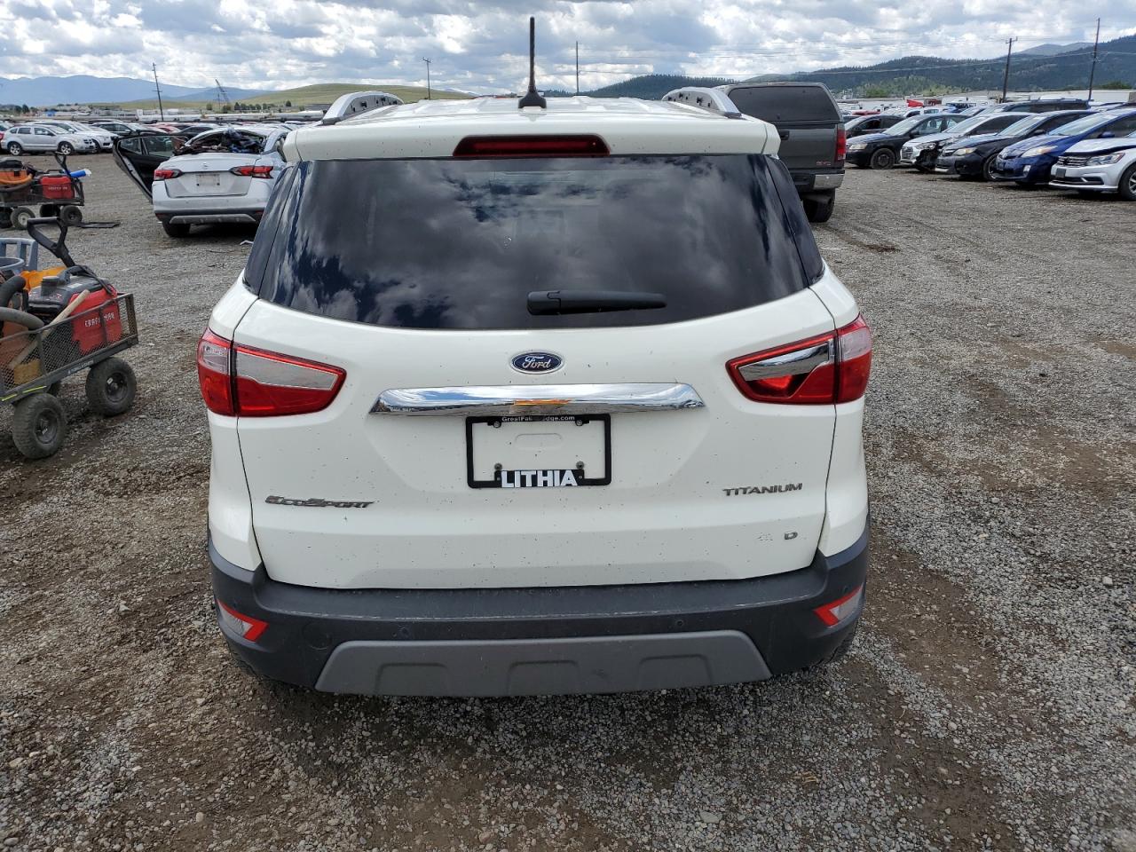 2021 Ford Ecosport Titanium VIN: MAJ6S3KL9MC407371 Lot: 57213244