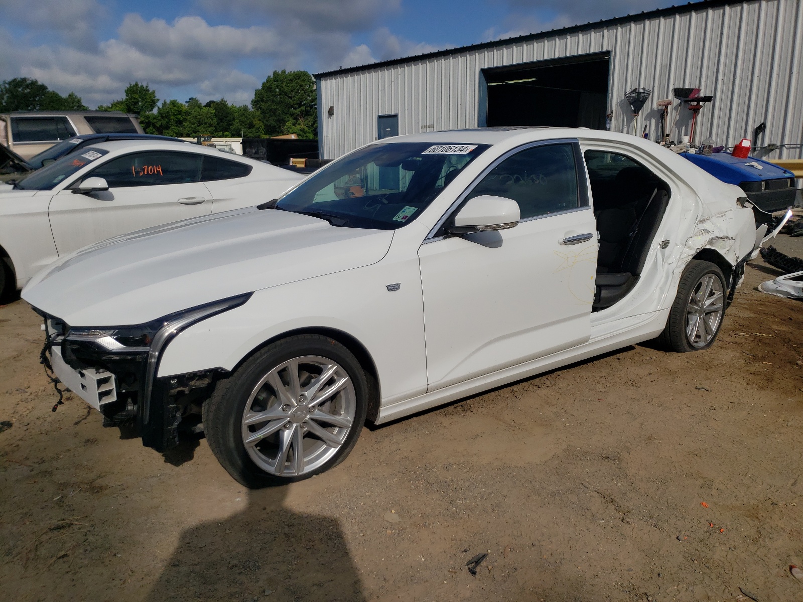 2021 Cadillac Ct4 Luxury vin: 1G6DJ5RKXM0114743