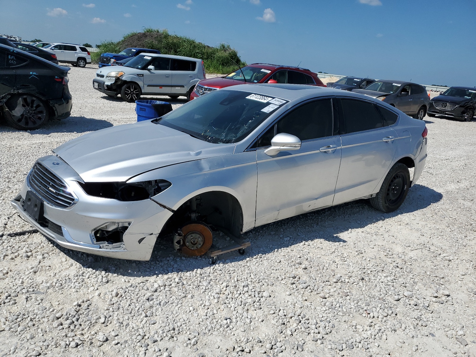 2019 Ford Fusion Sel vin: 3FA6P0CD0KR235415