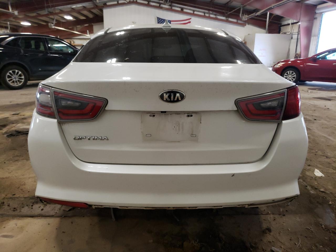 2014 Kia Optima Hybrid VIN: KNAGM4ADXE5075274 Lot: 59432734