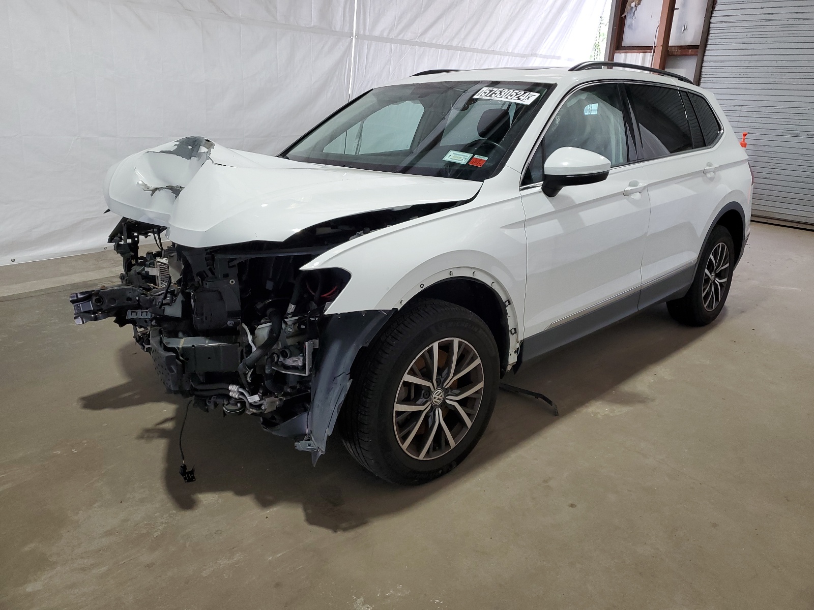 2018 Volkswagen Tiguan Se vin: 3VV2B7AX7JM219268