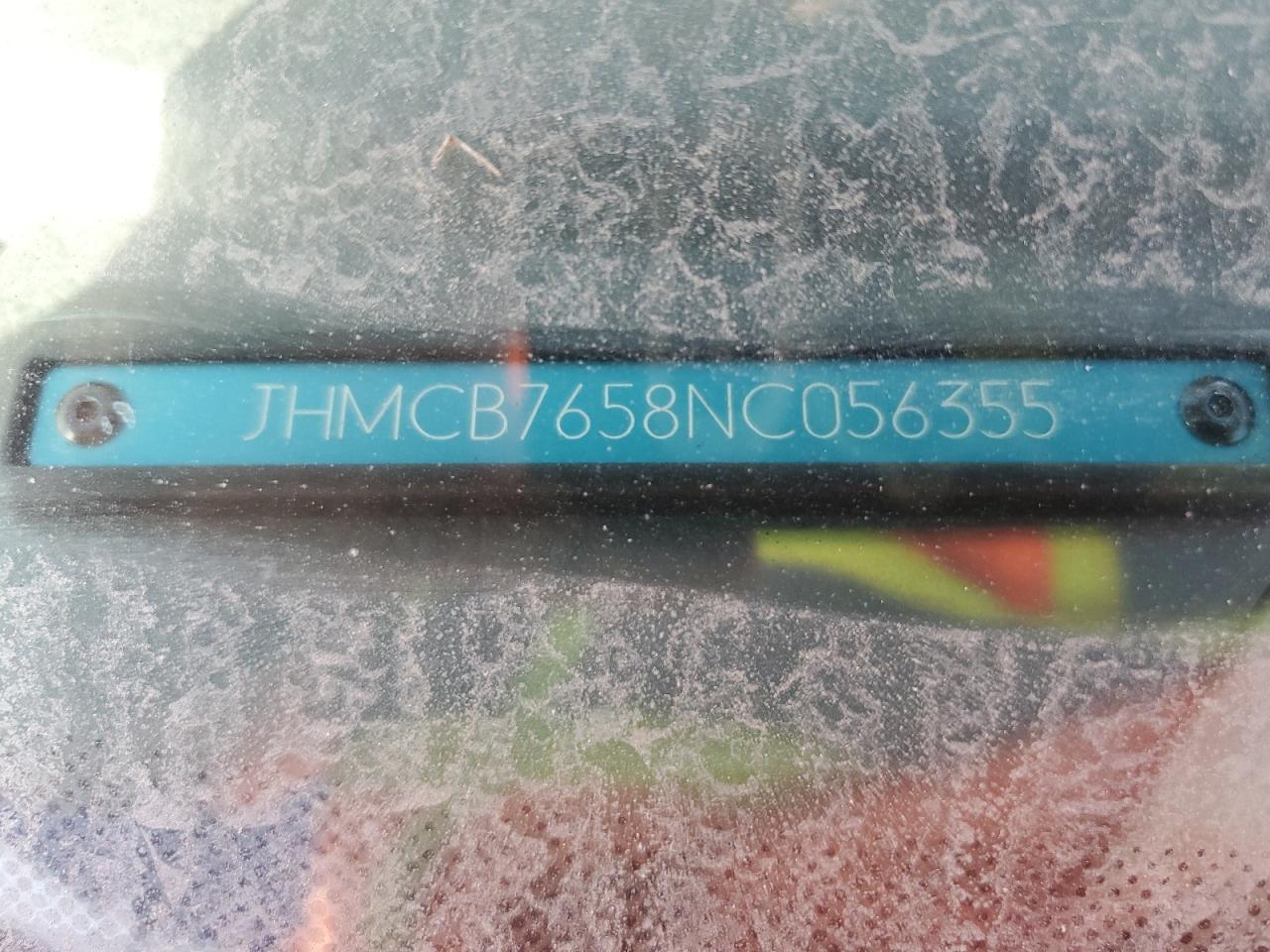 1992 Honda Accord Lx VIN: JHMCB7658NC056355 Lot: 58790914