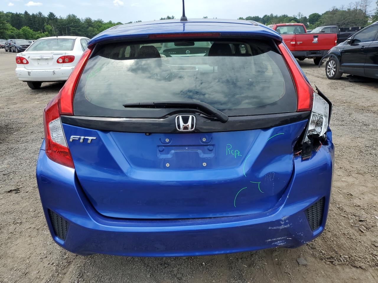 2016 Honda Fit Lx VIN: JHMGK5H5XGX014347 Lot: 58918244