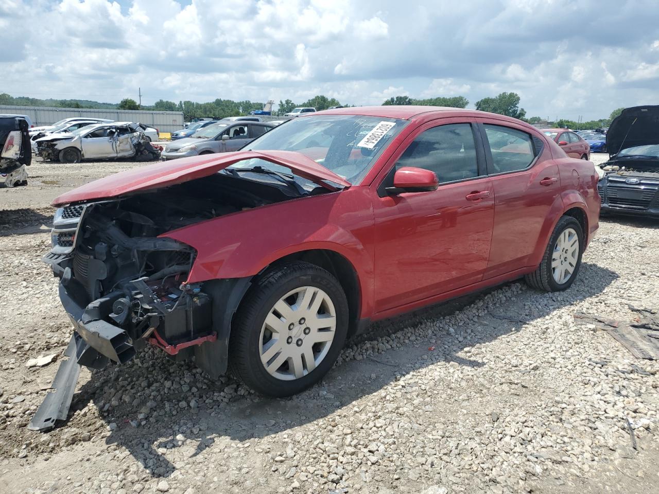 1C3CDZAB5EN234221 2014 Dodge Avenger Se