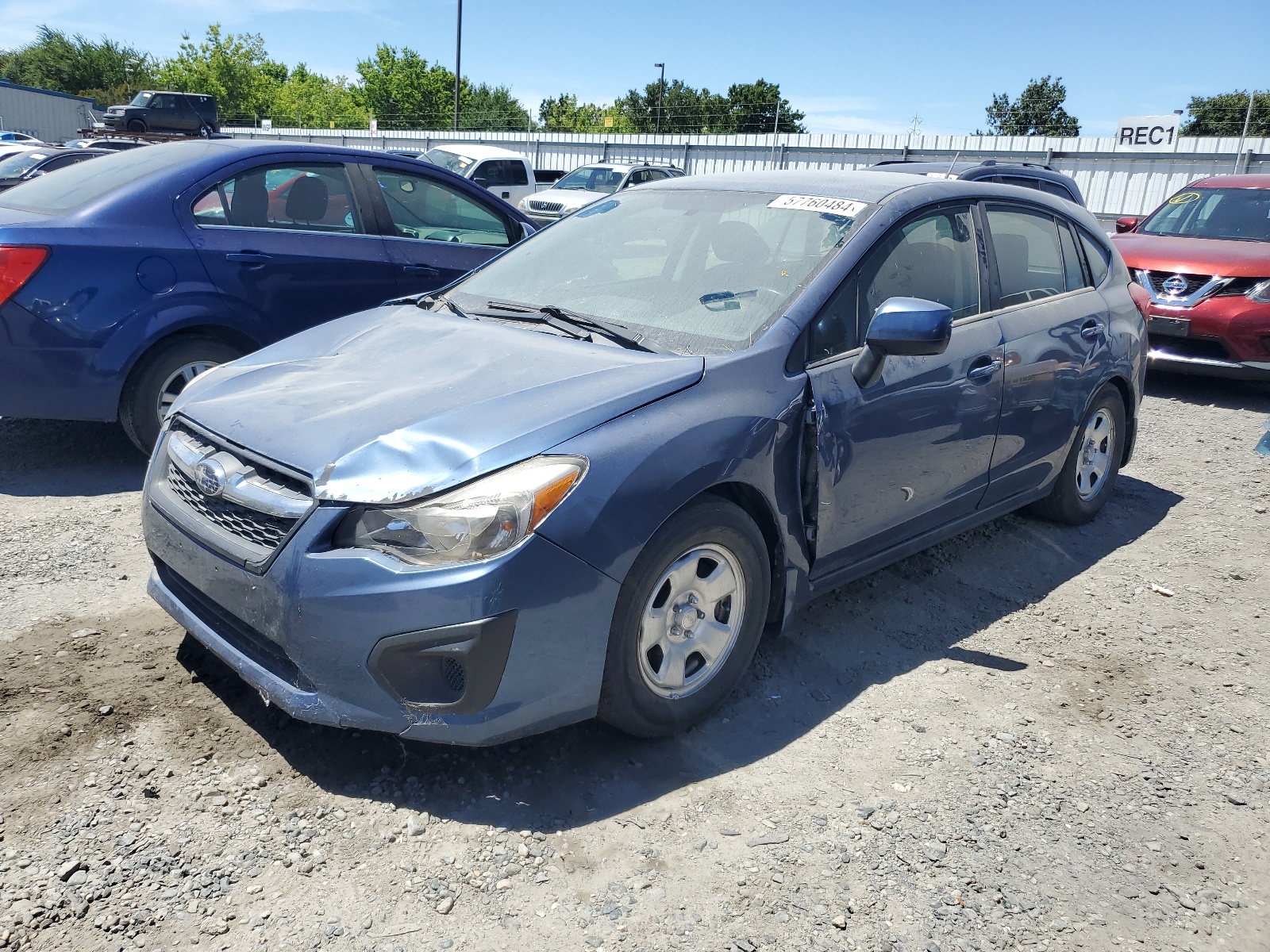 2013 Subaru Impreza Premium vin: JF1GPAC61DH211947