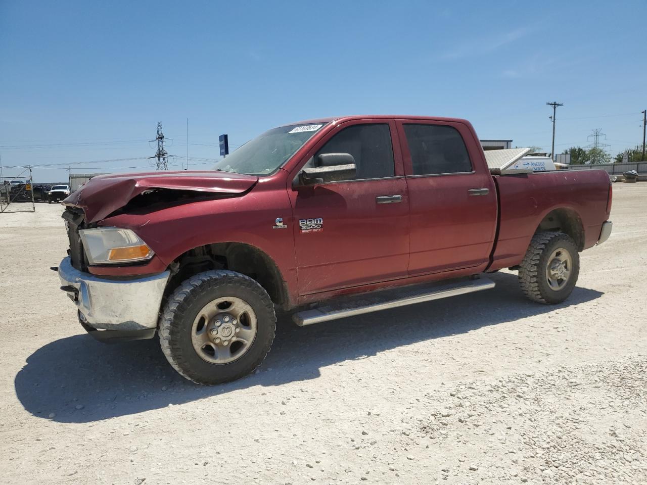 2012 Dodge Ram 2500 St VIN: 3C6UD5CL3CG225268 Lot: 61159634