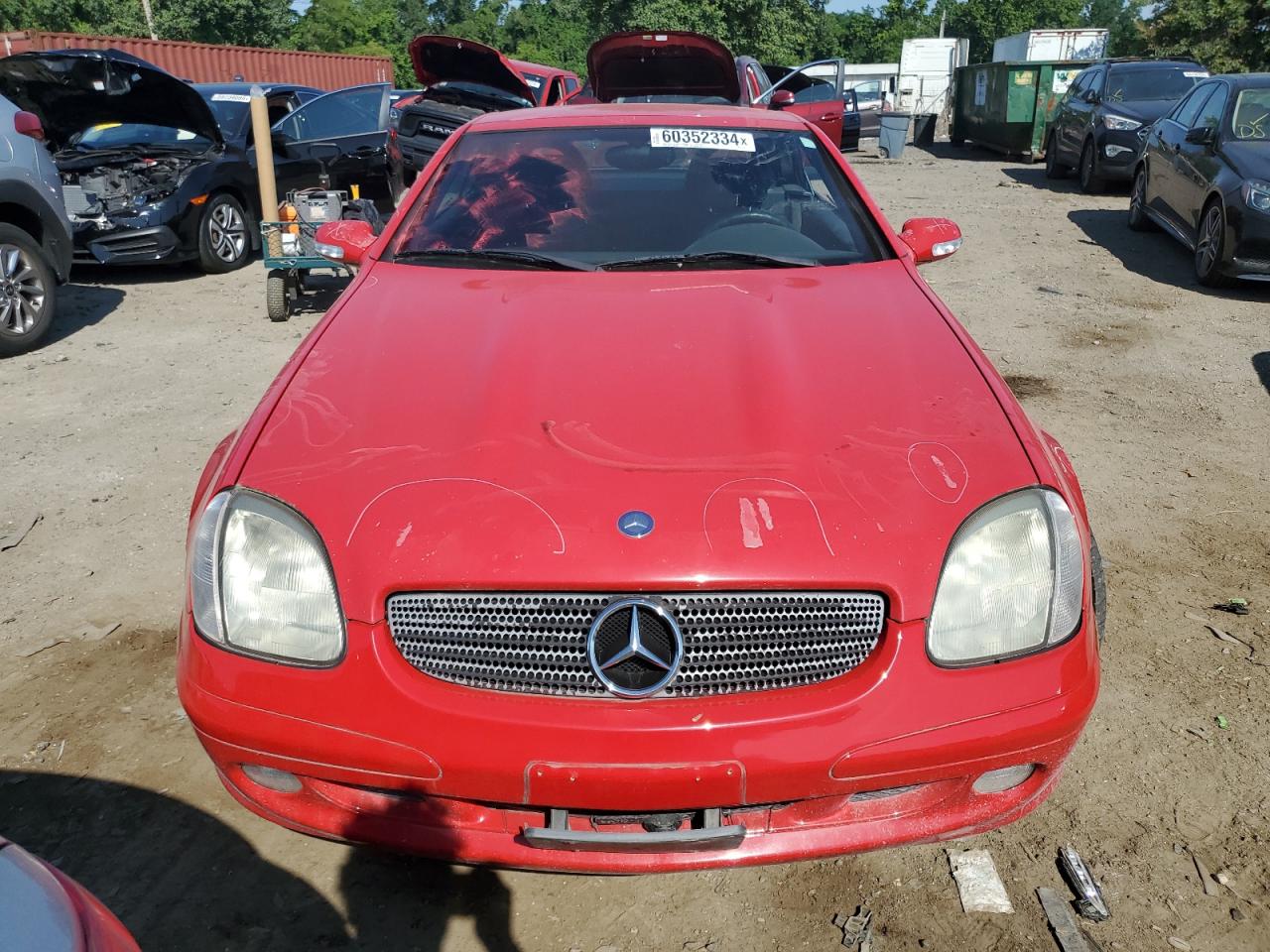 2003 Mercedes-Benz Slk 320 VIN: WDBKK65F23F287943 Lot: 60352334