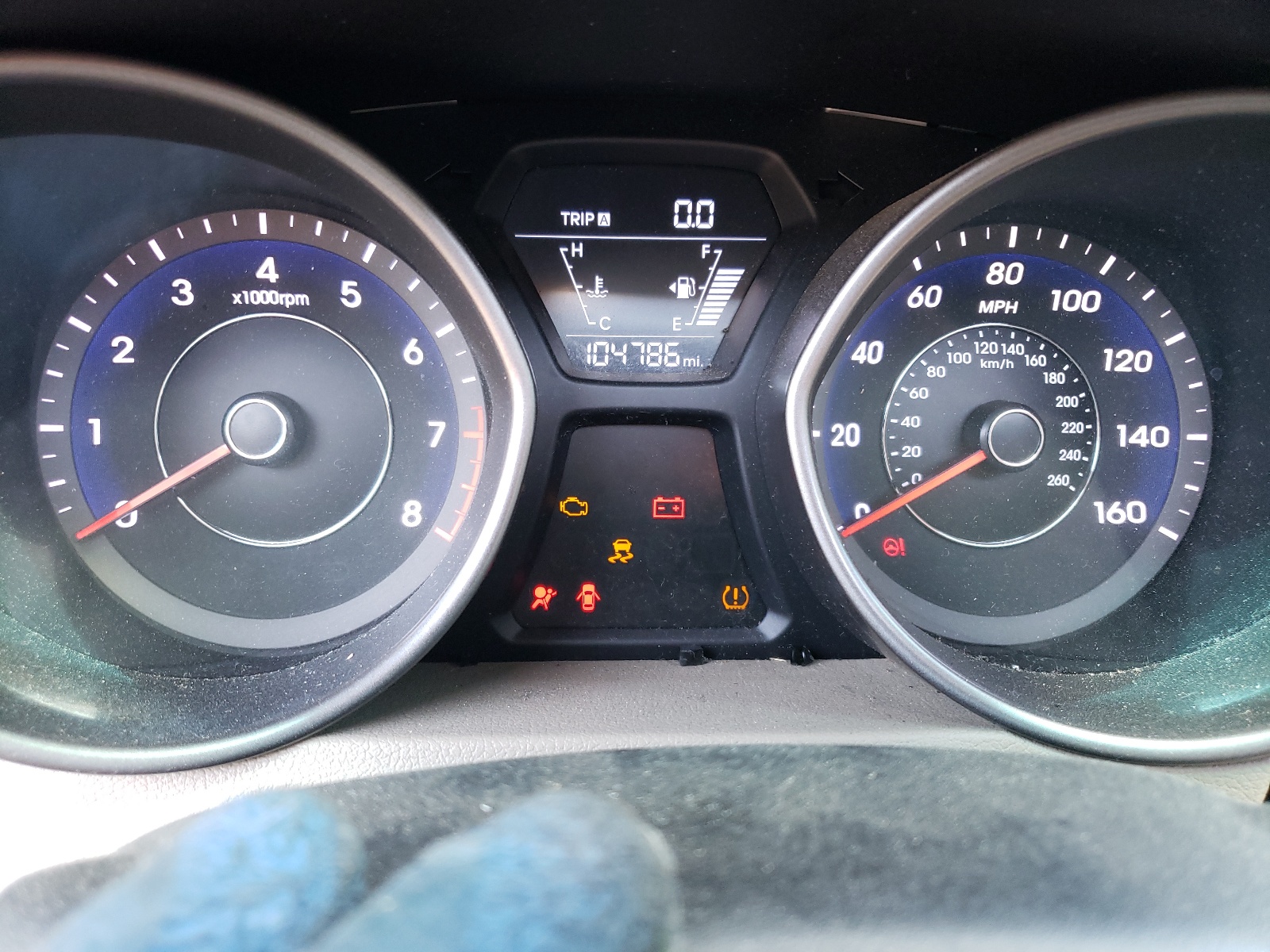 2016 Hyundai Elantra Se vin: 5NPDH4AEXGH787581