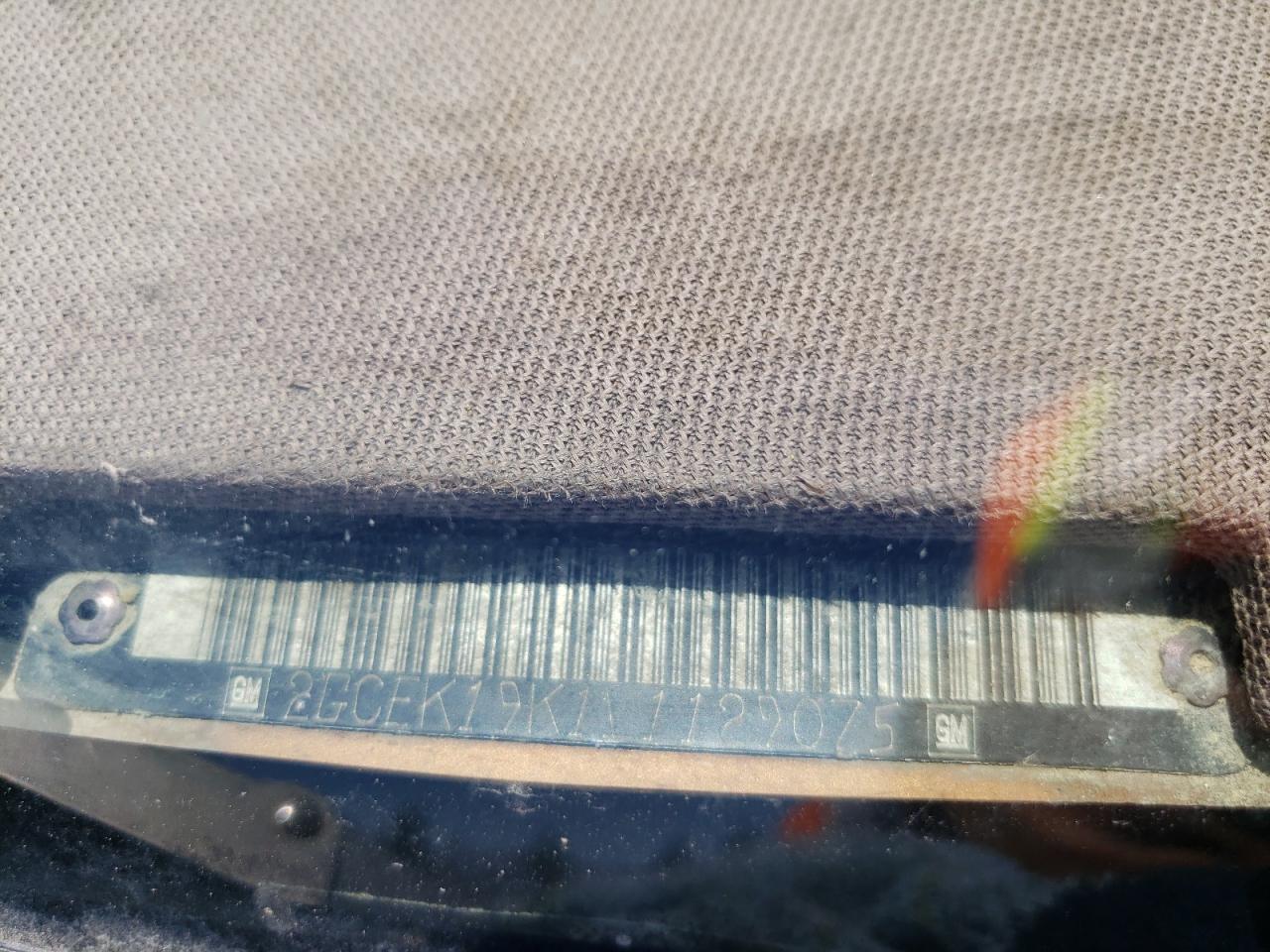 1990 Chevrolet Gmt-400 K1500 VIN: 2GCEK19K1L1129075 Lot: 61333324