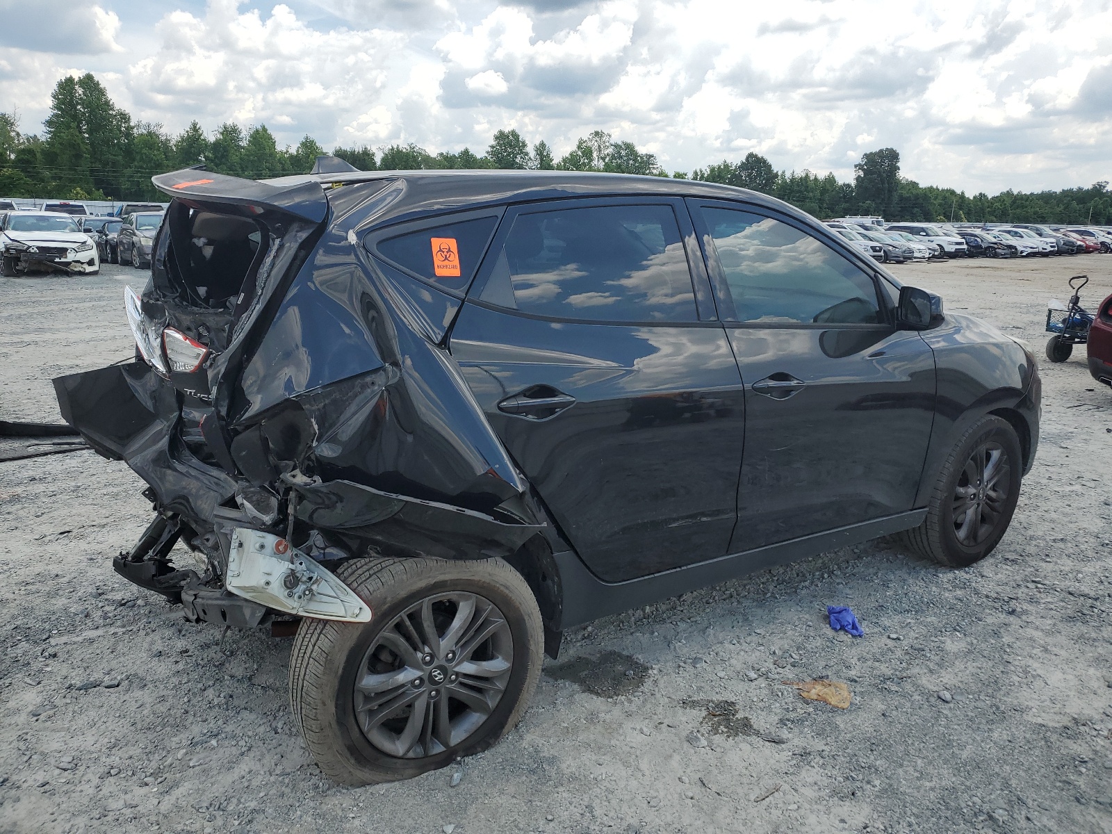 KM8JT3AFXEU940351 2014 Hyundai Tucson Gls