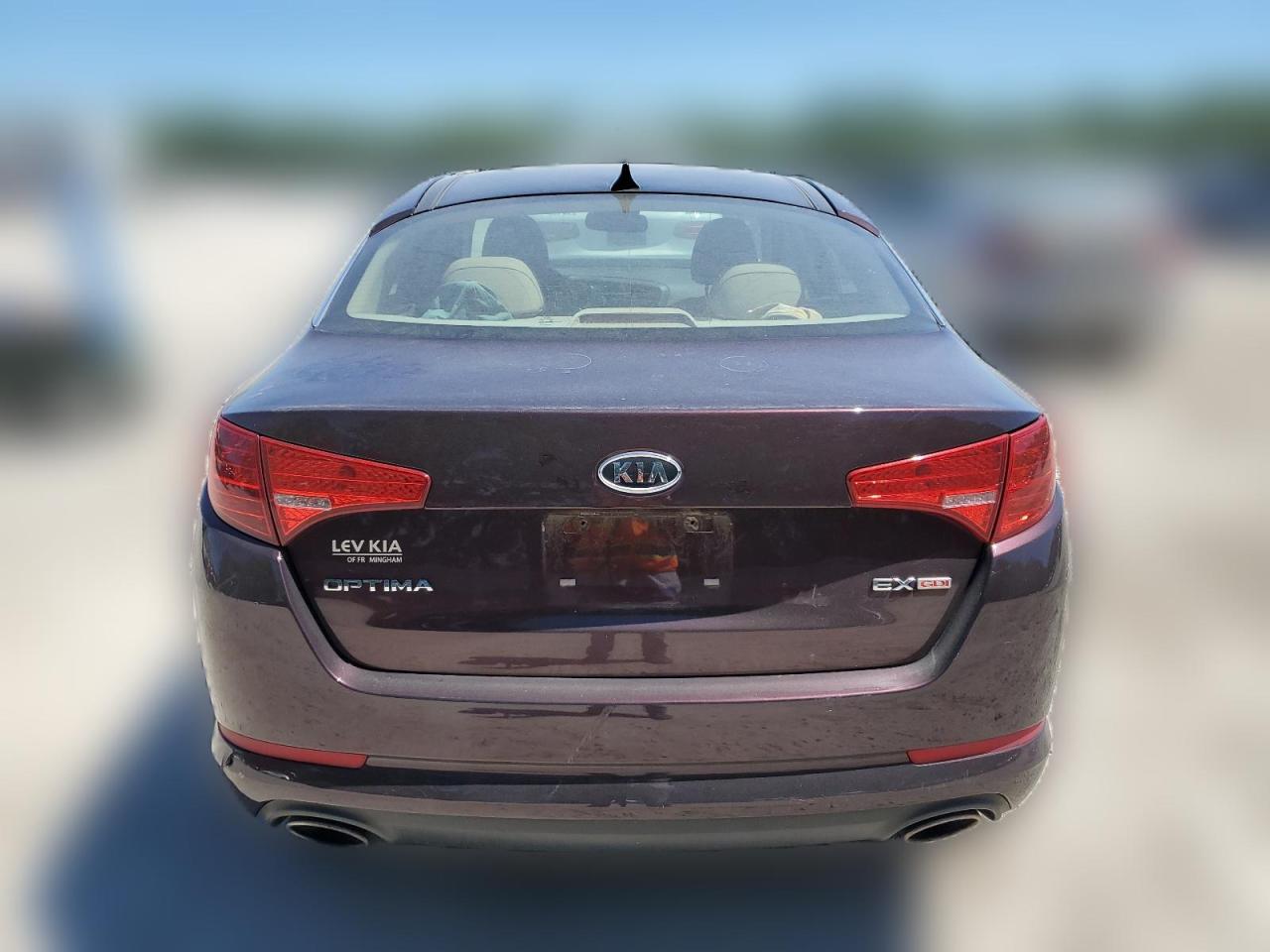 2012 Kia Optima Ex VIN: 5XXGN4A75CG017026 Lot: 60096994